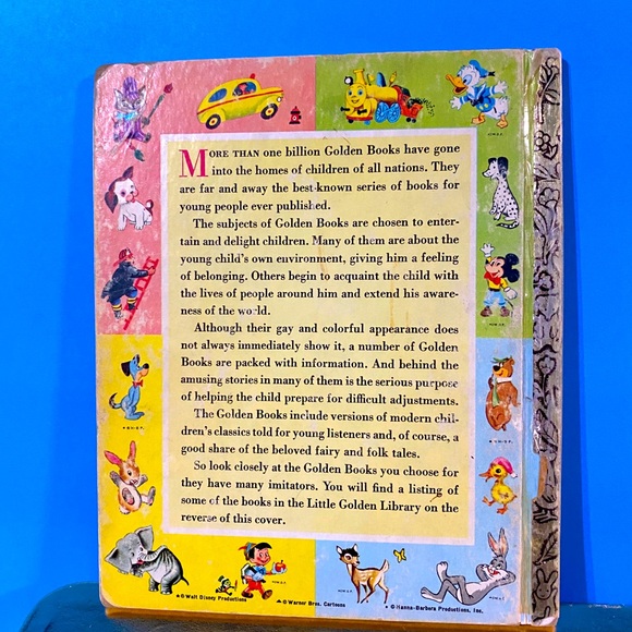 WALT DISNEY PRESENTS UNCLE REMUS A LITTLE GOLDEN BOOK HARDCOVER Copyright 1947 - Picture 2 of 14